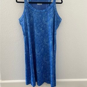 Columbia Blue and Turquoise Dress